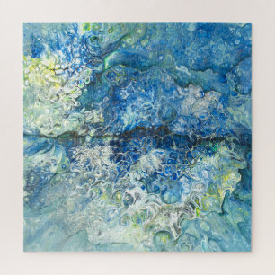 Au-dessus des montagnes au-dessus de la mer Puzzle