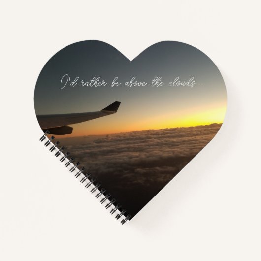 Au-dessus du carnet du coeur des nuages (Devant)