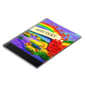 AU-DESSUS DU Carnet photo en spirale (Côté gauche)