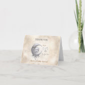 Au-Dessus Du Carte de remerciements De Baby shower (Devant)