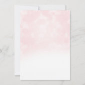 Au-Dessus Du Carte de remerciements De Baby shower (Dos)