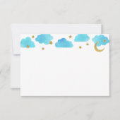 Au-dessus du Carte de remerciements du Baby shower (Devant)