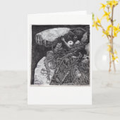 Au-dessus et en dessous, Carte (Fleur jaune)