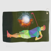 Au fond ! Serviettes de golf personnalisées pour c (Horizontal)