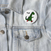 AU- Funny Jogging Dinosaur Button (In situ)