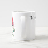 Au gnome je doit m'aimer tasse de bande dessinée (Dos)