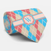 Au Jacquard de plage Cravate des hommes (Roulé)