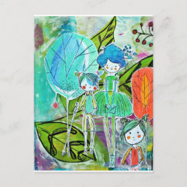 Au jardin briefkaart