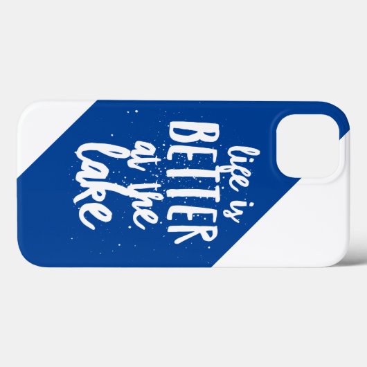 Au lac Coque-Mate coque iphone (Verso (horizontal))