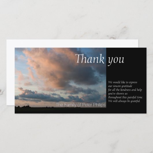 Au Merci paisible de sympathie du ciel 1 de (Devant / Derrière)