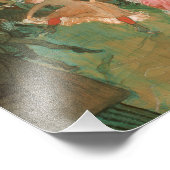 Au Moulin Rouge par Toulouse-Lautrec - Poster (Coin)