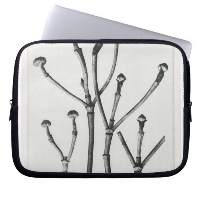 AU Naturel Botanical Print Laptop Sleeve (Voorkant)