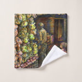 Au nord du cirque (Gant de toilette)