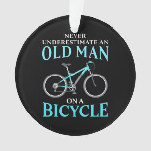 Au Old Man On A Bicycle