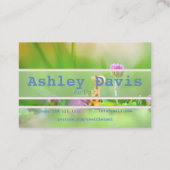 Au Pair-visitekaartjes Visitekaartje (Achterkant)