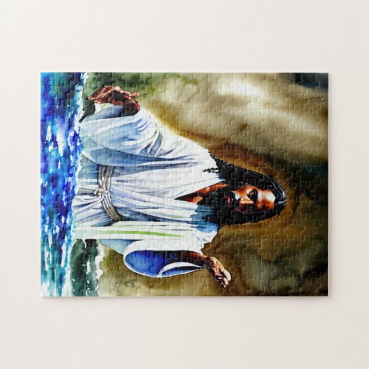 Au Puzzle D'Art Chrétien De La Rivière 252 Pièces (Horizontal)