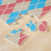 Au puzzle du Jacquard de plage (Côté)