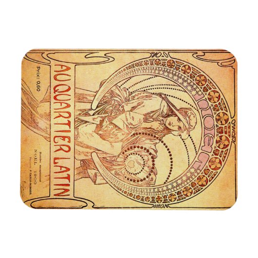 Au Quartier Latin Magnet (Horizontal)