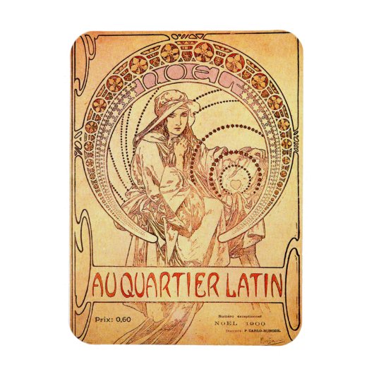 Au Quartier Latin Magnet (Vertical)