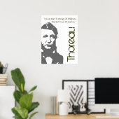 Au Rêve De La Sauvreté Poster Thoreau (Bureau à domicile)