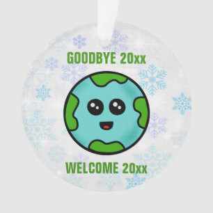 Au revoir 2026 Bienvenue 2027 Joli Ornement de Noë