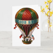 Au revoir carte de voeux (Fleur jaune)