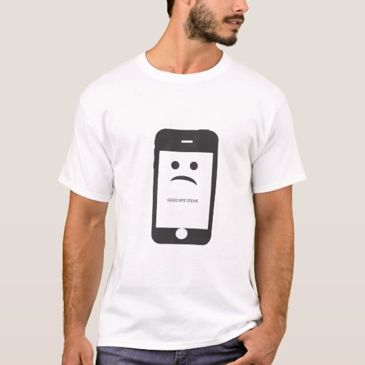 au revoir T-shirt de blanc de steve (Devant)