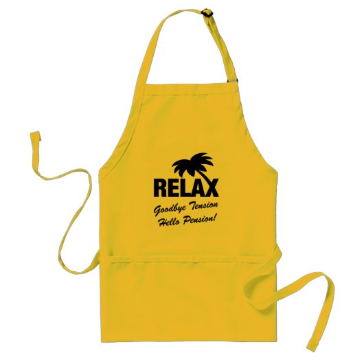 Au revoir tablier de BBQ de retraite de pension de (Devant)