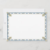 Au Revoir Uitnodiging (Achterkant)