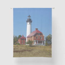 Au Sable Point Lighthouse gordijn