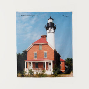 Au Sable Point Lighthouse groot Wandkleed
