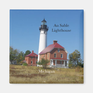 Au Sable Point Lighthouter magnet Magneet