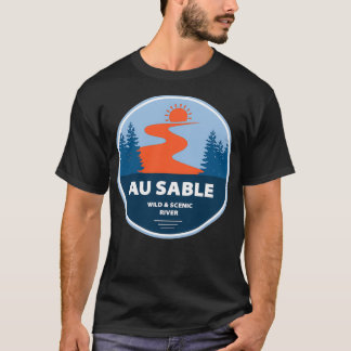 Au Sable Wild and Schilderachtig River T-shirt