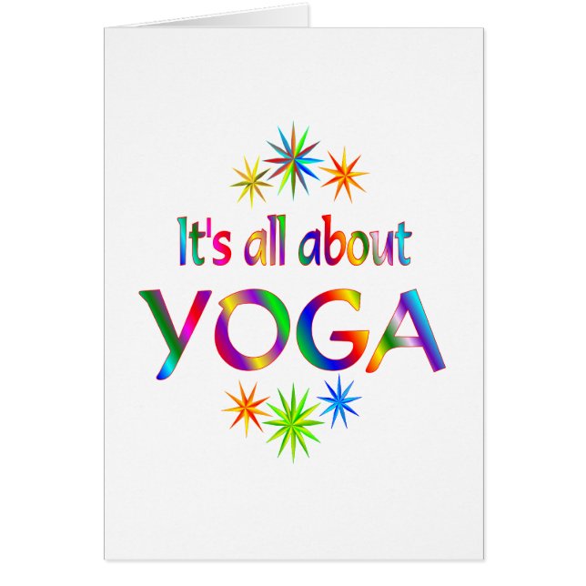 Au sujet du yoga (Devant)