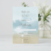 Au surf océanique de la mer mariage RSVP (Debout devant)