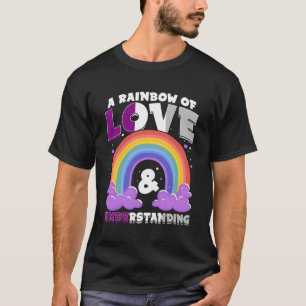 Aual Een regenboog van liefde begrijpen T-shirt