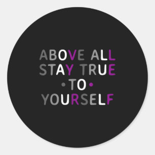 Aual Pride Motivatie prijsopgave met Ace Col Ronde Sticker