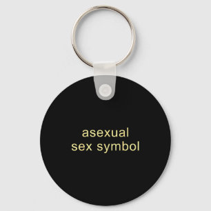 Aual Symbool Grappige Pride Lgbtq Ace Sleutelhanger
