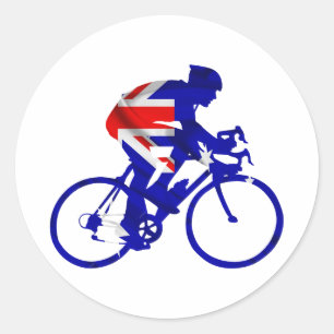 Auatralian Biker Ronde Sticker