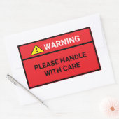 Aub Zorgvuldig Behandelen Labels voor Verzenddozen (Envelop)