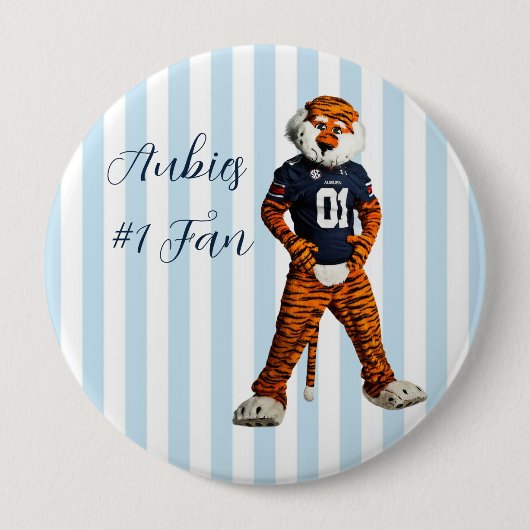 Aubbie ronde button 4,0 cm (Voorkant)