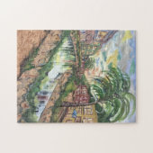 Aube dans le puzzle des Caraïbes (Horizontal)