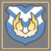 Aube de Archadia FC Logo Petit Sticker en Vinyl (Devant)