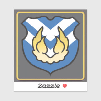 Aube de Archadia FC Logo Petit Sticker en Vinyl