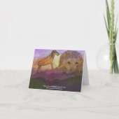 Aube des cartes de pâque de rachat (Dos)