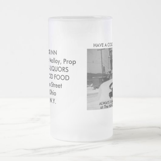 AUBERGE de PORT - tasse givrée (Centre)