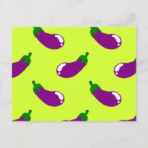 Aubergine Briefkaart
