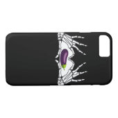 Aubergine Classic - Skelet Handen Hart Case-Mate iPhone Case (Achterkant (Horizontaal))