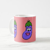 aubergine mok (Voorkant links)