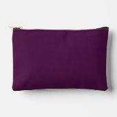 Aubergine Paarse Classic Solid Plain Etui (Voorkant)